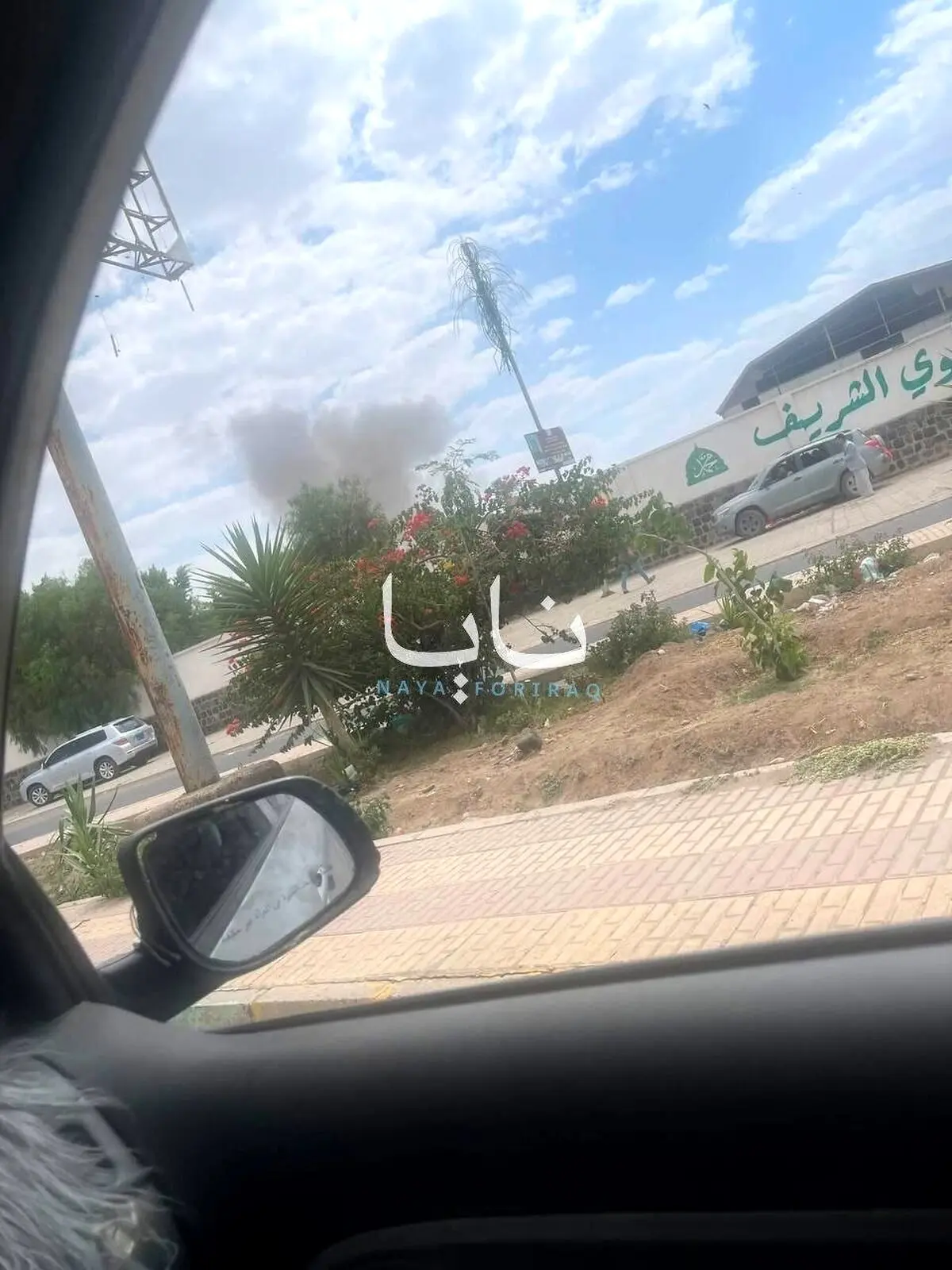بمباران فرودگاه صنعا در لحظه فرود ایرباس ایرانی