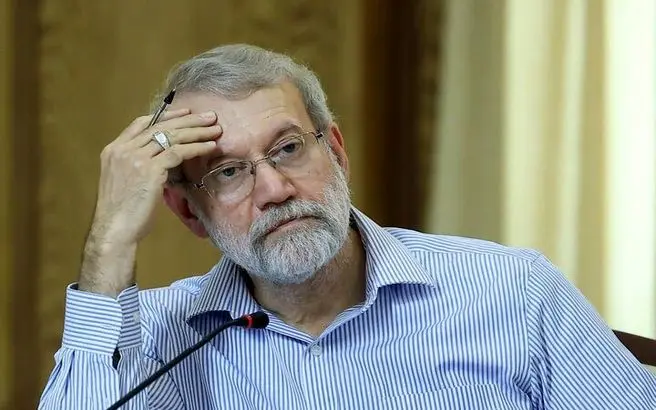 پیام علی لاریجانی برای رهبران غربی به زبان انگلیسی + عکس