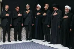 نوای الله و اکبر ، خامنه ای رهبر در حسینیه امام خمینی (ره)