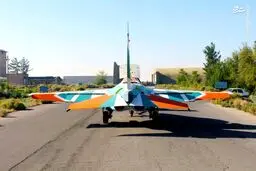 تصاویر ورود جنگنده یاک روسی به پایگاه اصفهان