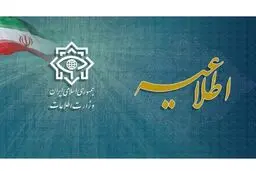 وزارت اطلاعات خبر داد؛ دستگیری عامل شهادت ۲ مامور انتظامی
