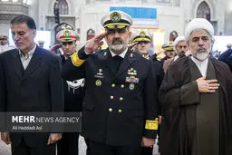 تصاویر تجدید میثاق نداجا با آرمان های امام راحل(ره)