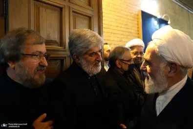 مراسم ختم همسر شهید مطهری