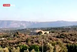 اصابت موشک‌های حزب‌الله به شهرک شلومی