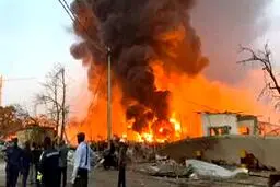 حدود ۱۰۰ کشته و مصدوم در پی وقوع انفجار در پایانه نفتی گینه
