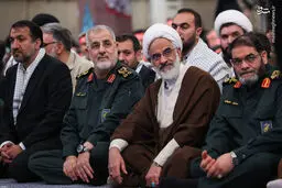 تصاویر سردار پاکپور در حسینیه امام خمینی(ره) 