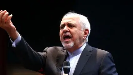 اشتباه لپی محمد جواد ظریف که سریع اصلاح شد + فیلم