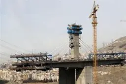 آغاز آوار برداری پل B۱ کرج ؛ پیش بینی ۲ ماه ایمن سازی

