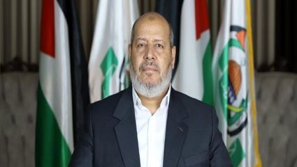 لحظه اعلام پایان جنگ در غزه توسط رئیس حماس