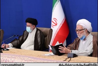 دیدار اعضای جامعه روحانیت مبارز با رییس جمهور