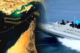 تنگه هرمز از دو سمت بسته شد