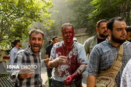 تصاویر حمله به منطقه مسکونی غیر نظامی