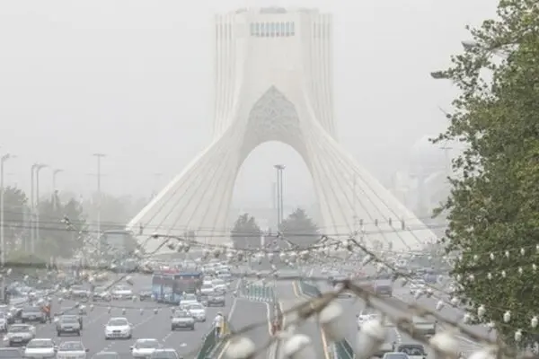 وزش باد نسبتا شدید در تهران

