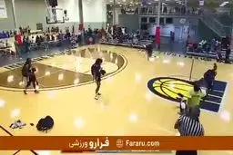 فیلم|کتک زدن داور در بسکتبال دختران