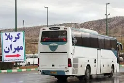 تصادف مینی‌بوس حامل زائران ایرانی در محور نجف به کربلا 