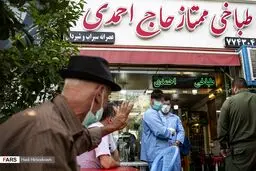 تصاویر بازسازی قمه زنی در کله پاچه فروشی