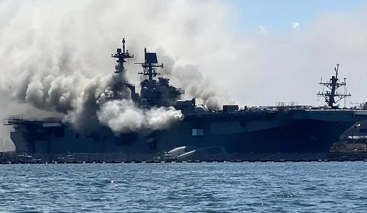 جزئیات جدید حادثه آتش سوزی در کشتی نظامی ایران