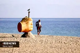 تصاویر زیبای سواحل جزیره کیش در زمستان