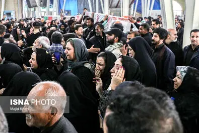  تشییع پیکر شهدای انفجار تروریستی