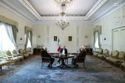 تصاویر جلسه سران قوا