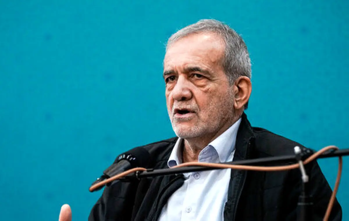 حضور پزشکیان در دانشگاه شریف در روز دانشجو