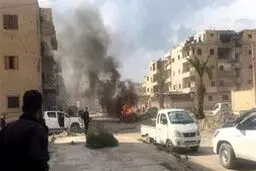 انفجار خودرو بمب‌گذاری شده در الرقه سوریه
