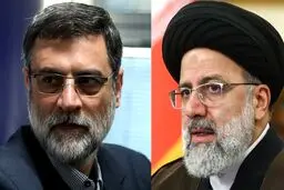 قاضی زاده از رئیسی پیش افتاد + عکس