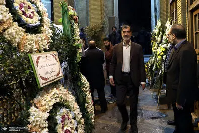 مراسم ختم همسر شهید مطهری