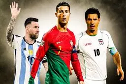 رونالدو و حالا مسی: اعجوبه‌ها علیه علی دایی!