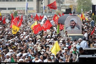 تصاویر | تشییع پیکر شهید حجت‌الاسلام اصلانی در مشهد