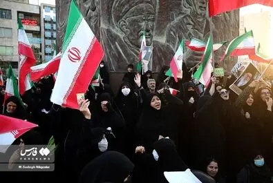راهپیمایی ضد اغتشاشات