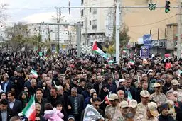 مردم ایلام در روز قدس حماسه آفریدند