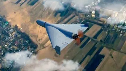 لحظه اصابت پهپاد شاهد ۱۳۶ روسی به کشتی گازی ترکیه