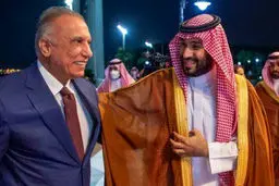 رانندگی اختصاصی بن سلمان برای نخست وزیر عراق 