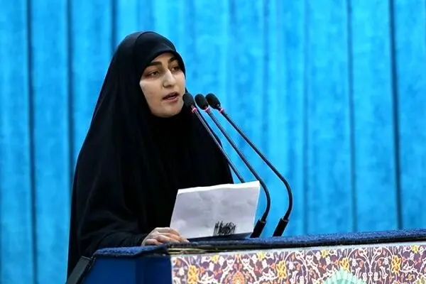 خدا قوت زینب سلیمانی به رئیس جمهور