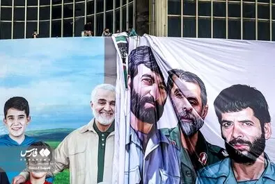 دیوارنگاره «لشکر محمد(ص)»