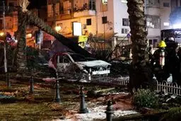 فیلم جدید از حمله پهپادی یمن به تل آویو