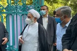  واکنش جالب ناطق نوری هنگام انداختن رای به داخل صندوق