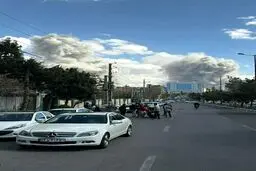تصویر انفجار وحشتناک دقایقی پیش در تهران
