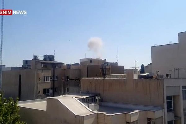 انفجار اطراف میدان ولیعصر تهران