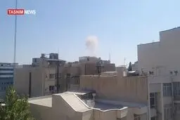 انفجار اطراف میدان ولیعصر تهران