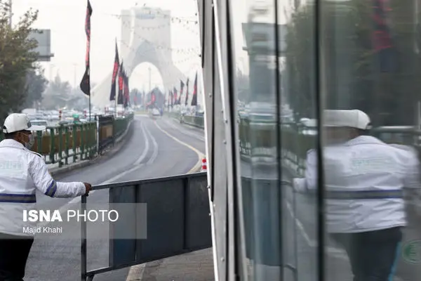 تصاویر ترسناک از آلودگی هوای تهران 