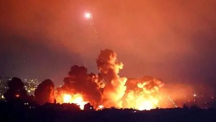 حمله گسترده شبانه اسرائیل به لبنان با نقض آتش بس