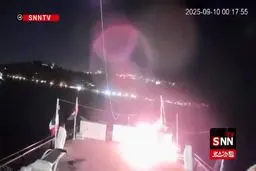 لحظه حمله دوباره اسرائیل به بزرگ‌ترین کشتی کاروان صمود