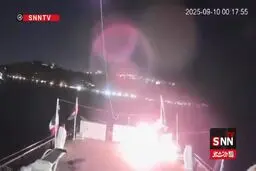 لحظه حمله دوباره اسرائیل به بزرگ‌ترین کشتی کاروان صمود