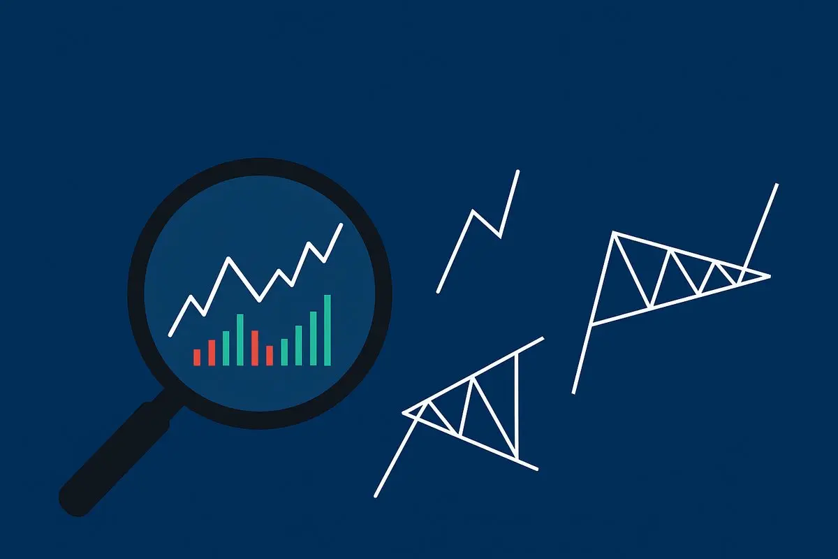 مومنتوم بازار زیر ذره‌بین: تشخیص سیگنال‌های پنهان با الگوی مثلث و الگوی پرچم!