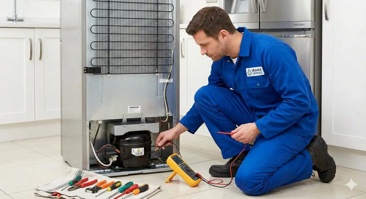 تعمیر یخچال دوو در تهران با قطعات اورجینال