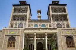 اولین فیلم از تخریب شدید داخل کاخ گلستان بر اثر بمباران
