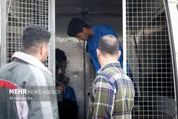 تصاویر بازسازی صحنه زورگیری منجر به قتل
