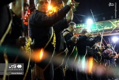 عزاداری شاه حسین گویان